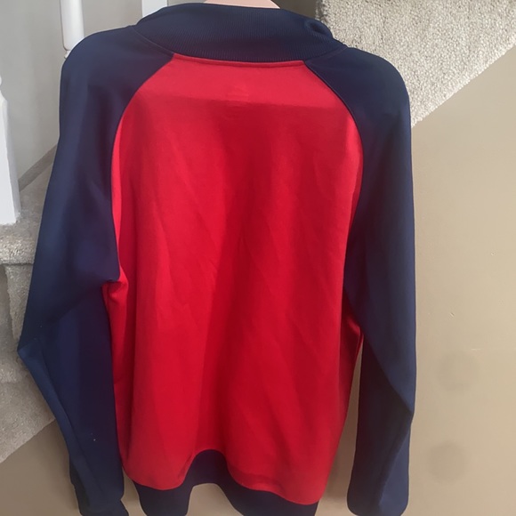 Washington Nationals Nike Baseball zip up jacket stretch like new Men’s LG - Picture 2 of 3